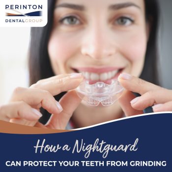 Stop teeth grinding in its tracks! Learn how a custom night guard from Perinton Dental Group in Fairport, NY can protect your teeth & improve your sleep.